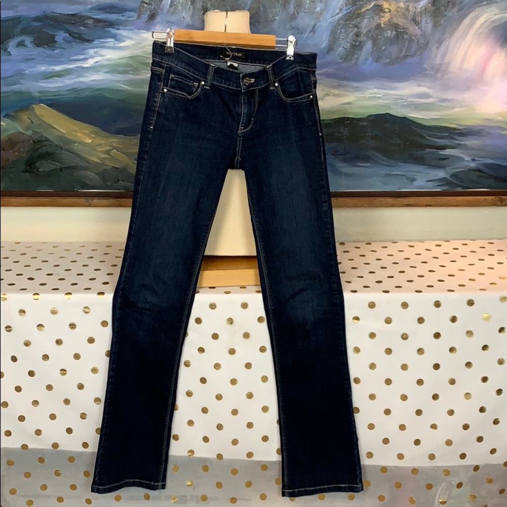 White House black market noir 4R jeans